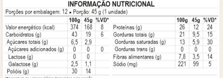 Barra de Proteína - Cookies - Bendu Zero Lactose - 54g