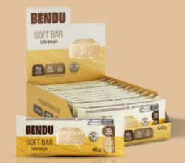 Barra de Proteína - Leite em Pó - Bendu Zero Lactose - 54g