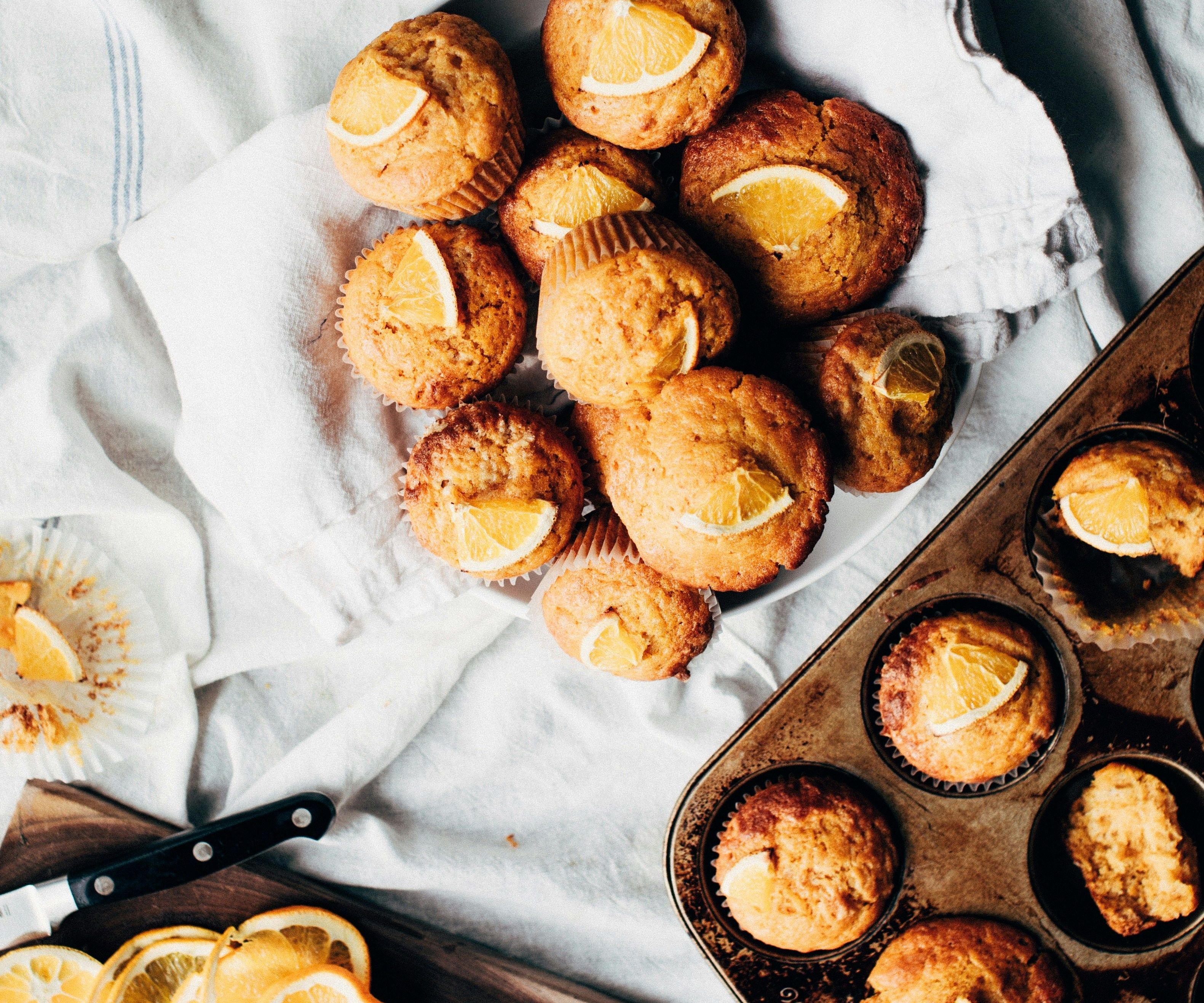Muffin de naranja