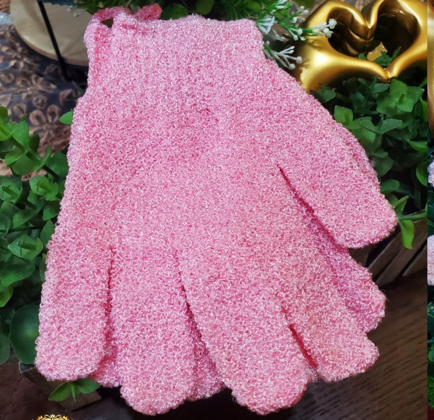 Baby Pink - Exfoliating Glove - Pair