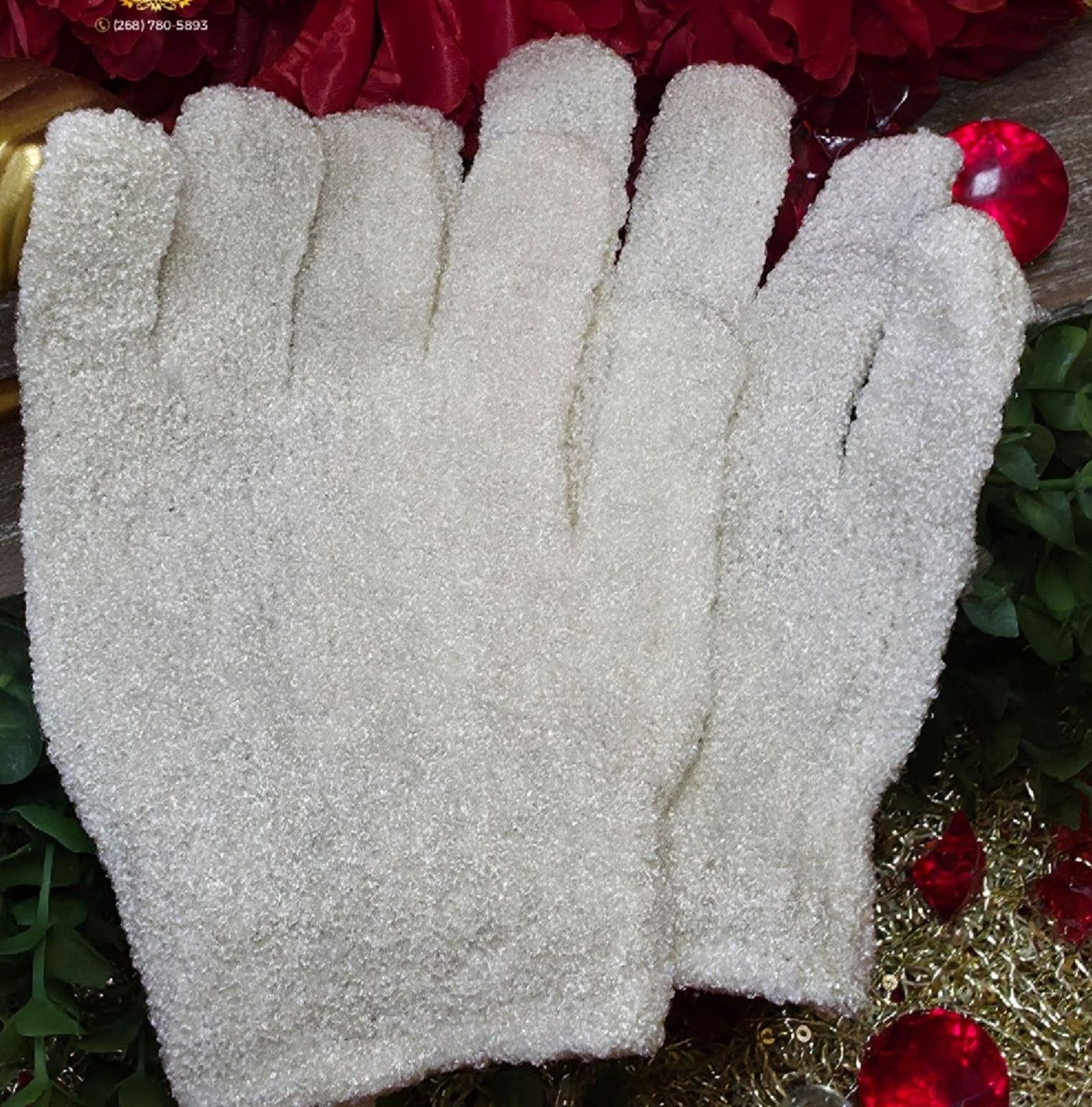 Ivory - Exfoliating Glove - Pair