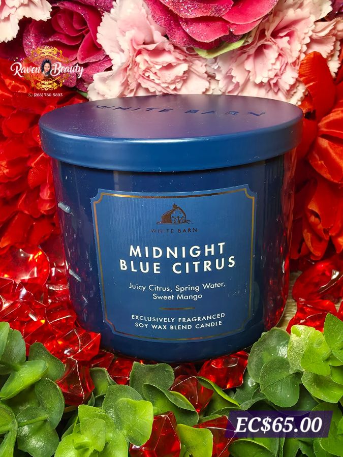 Midnight Blue Citrus - Scented Candle