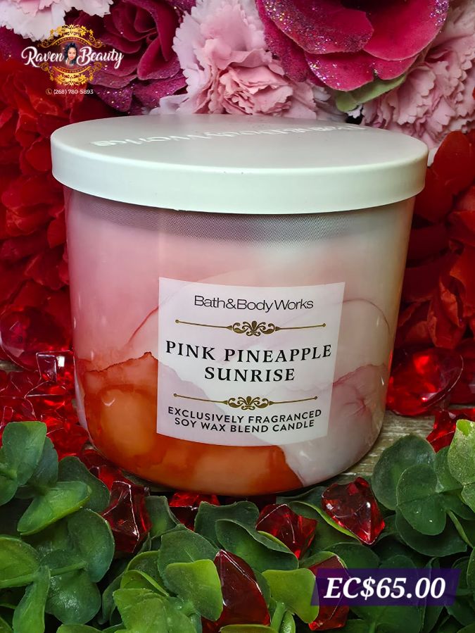 Pink Pineapple Sunrise - Scented Candle