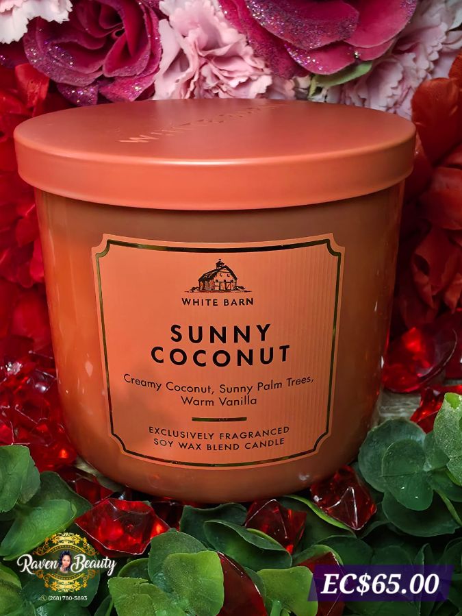 Sunny Coconut - Scented Candle