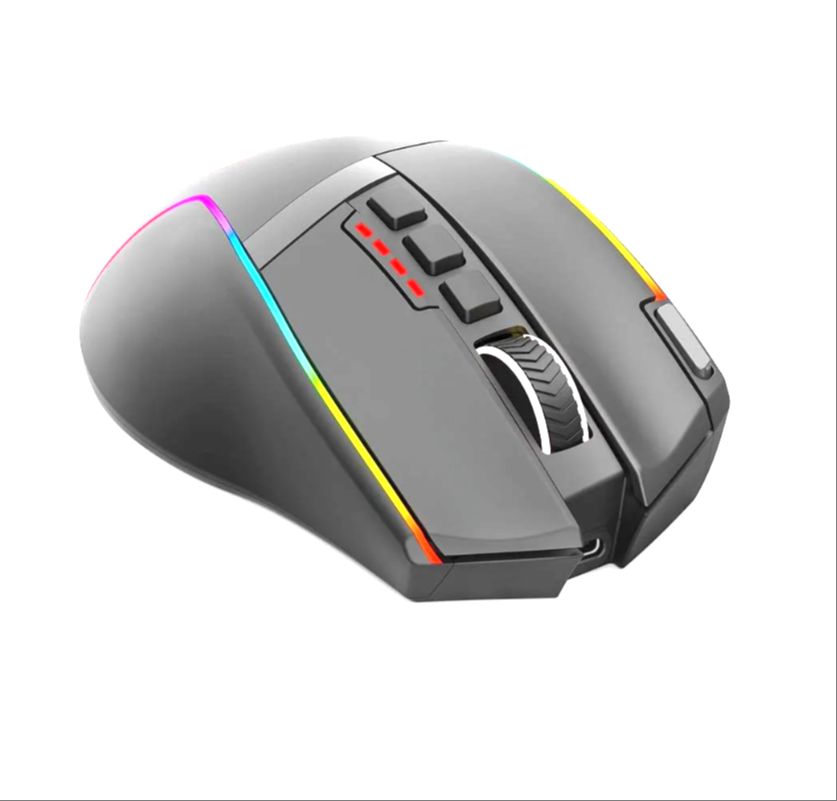 🖱️ MOUSE GAMER REDRAGON SWAIN PRO PRETO SEM FIO