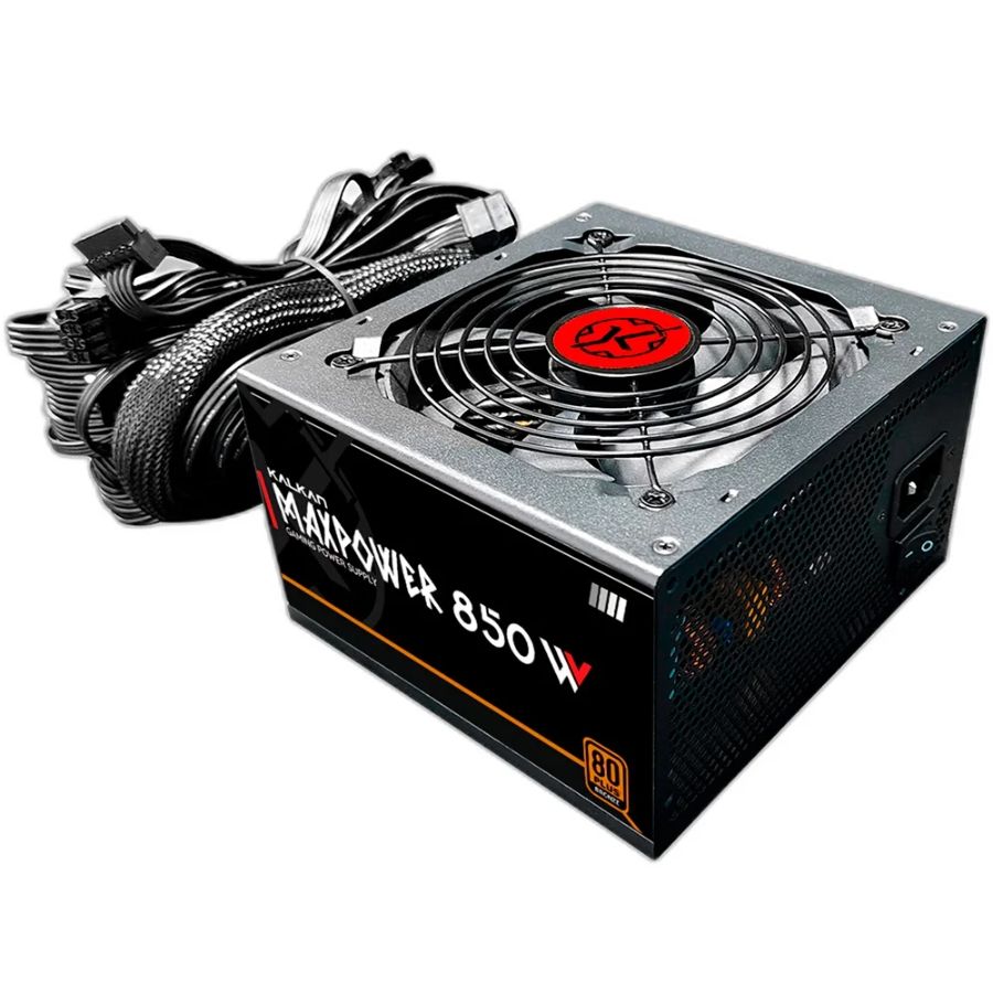 Fonte Gamer Kalkan MaxPower 850W 80 Plus Bronze (MP-0950W-B)