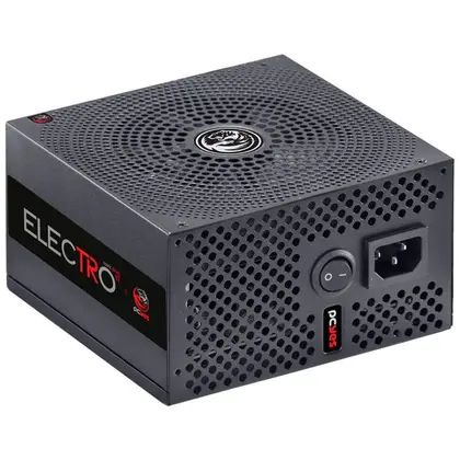 FONTE GAMER PCYES ELECTRO V2 750W BLACK VULCAN 80 PLUS BRONZE - ELECV2PTO750W