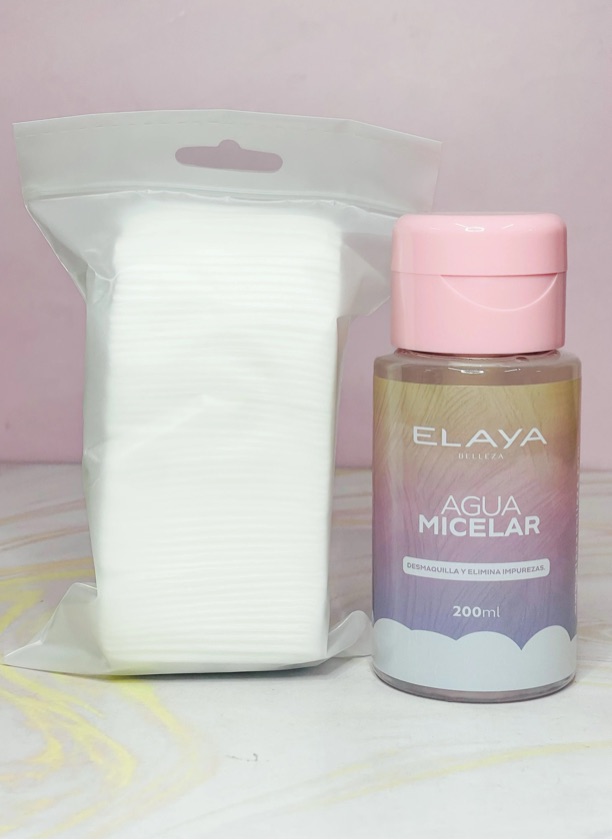 AGUA MICELAR + POMOS ELAYA