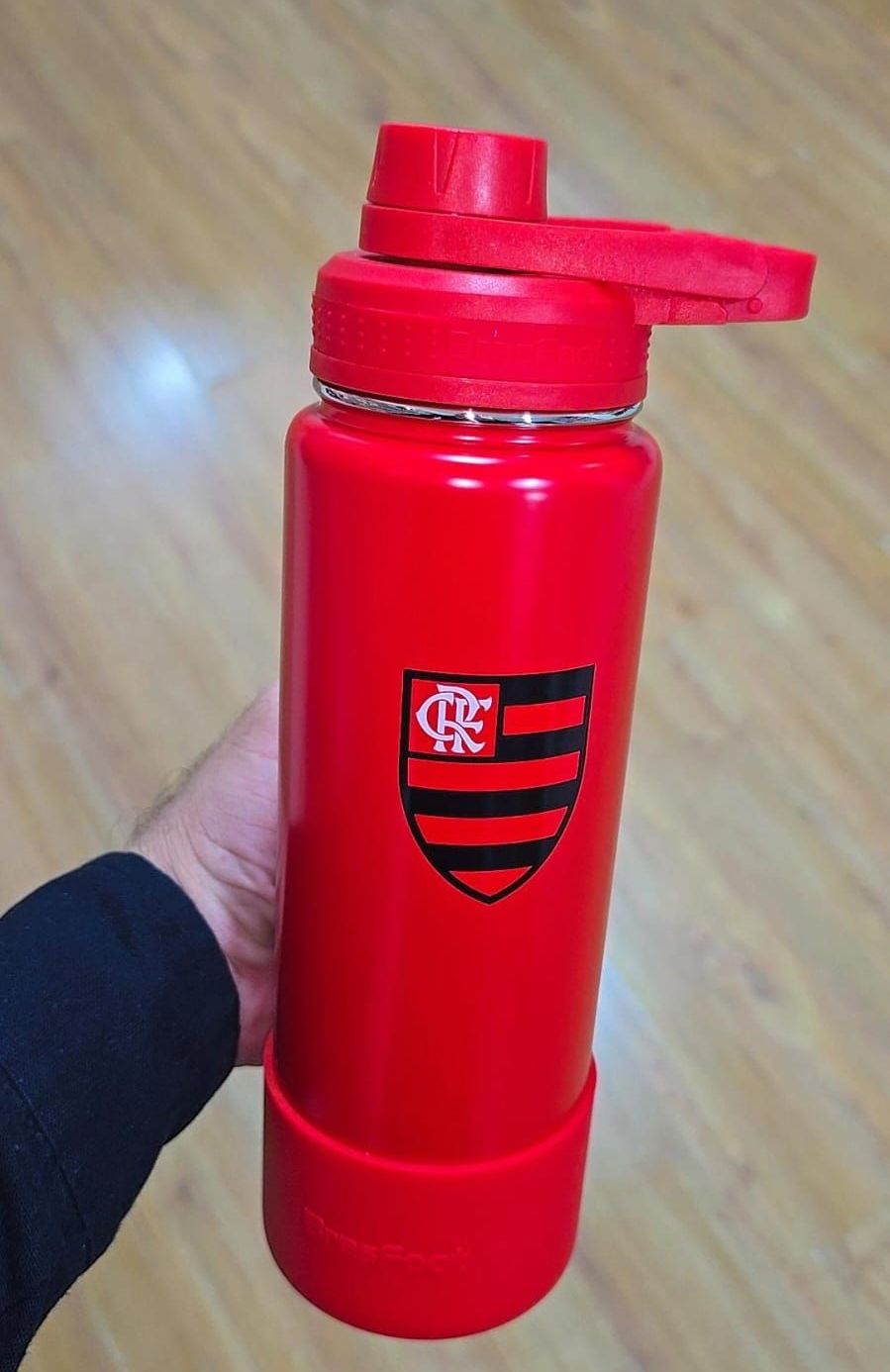 GARRAFA TÉRMICA SUN 850ML OFICIAL FLAMENGO