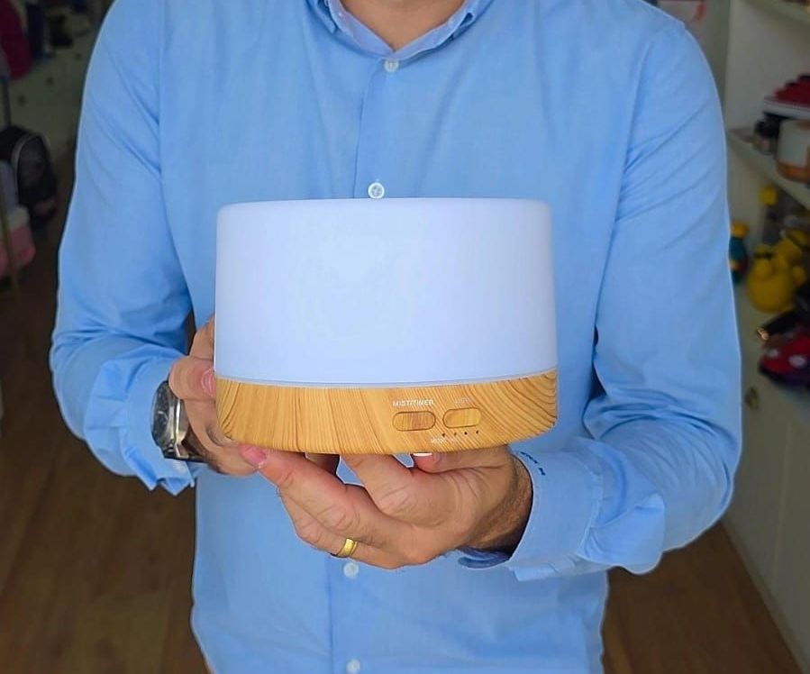 Umidificador, aromatizador, Luminária e Peça decorativa
