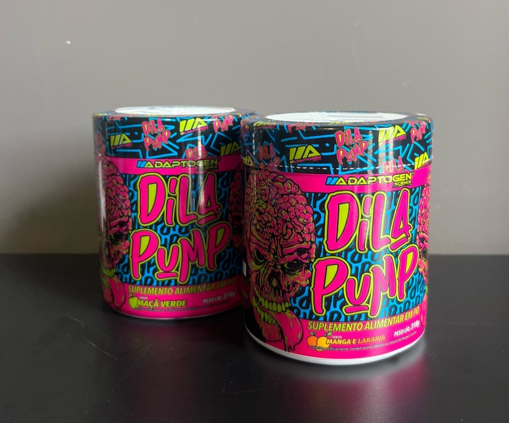 Díla Pump - Adaptogen - 318g - Manga e laranja
