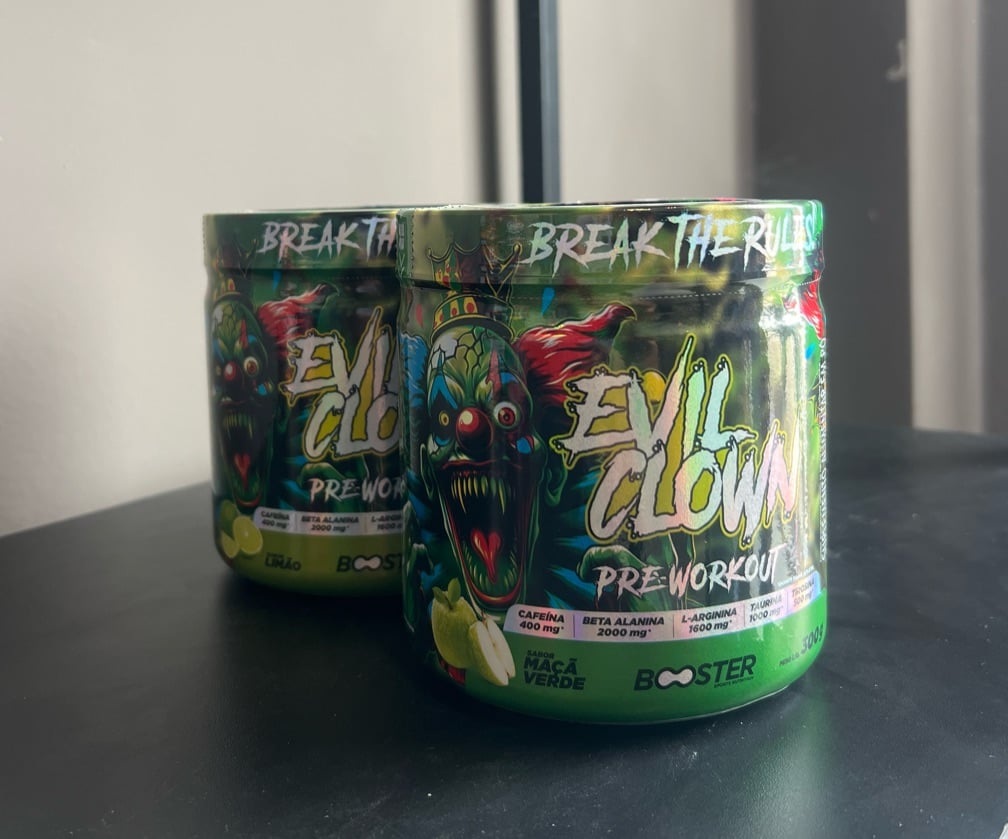 Evil Clown - Booster - 300g - Maçã verde