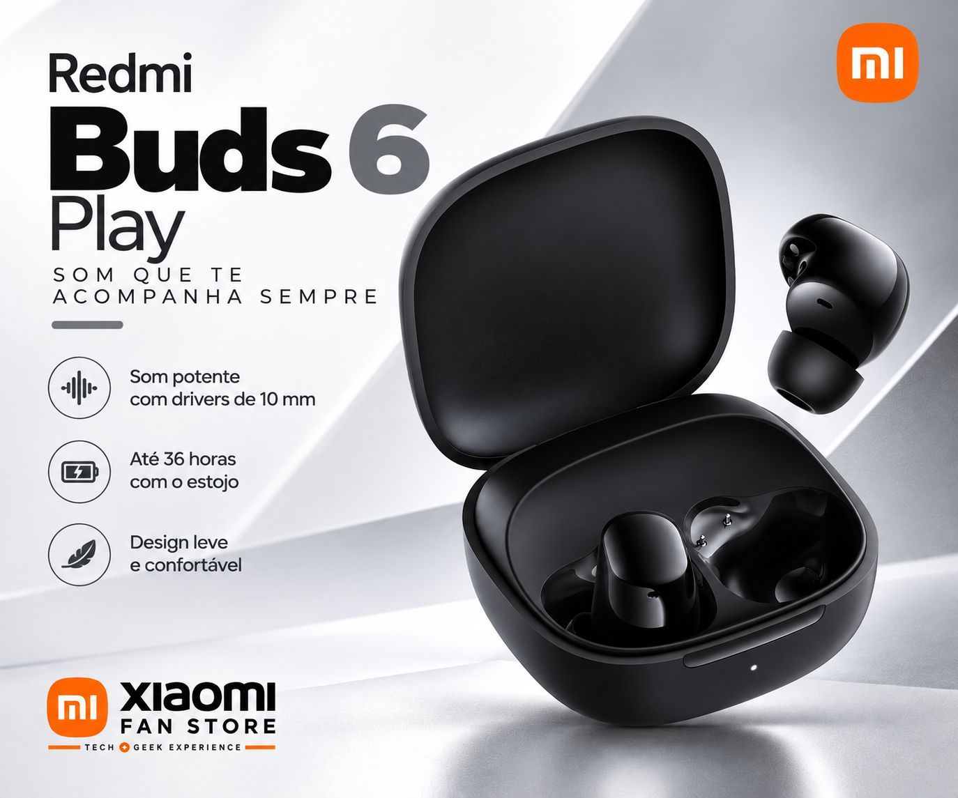 Fone Redmi Buds 6 Play
