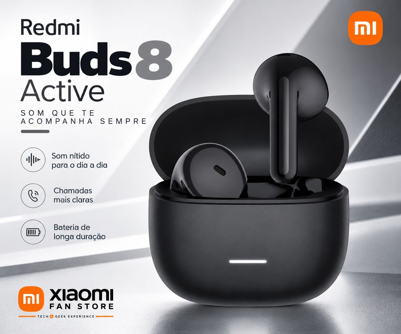 Fone Redmi Buds 8 Active