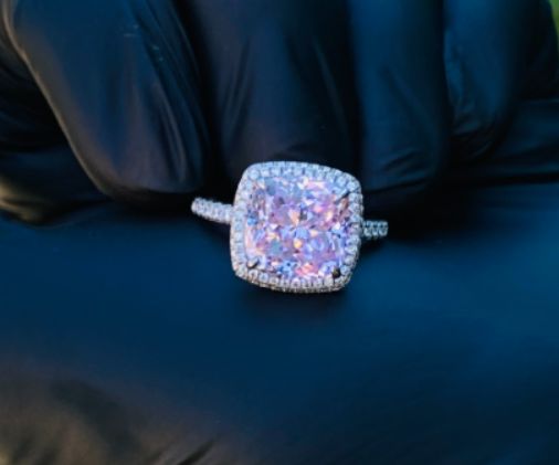 Anillo Pink Royal Zircon Luxe