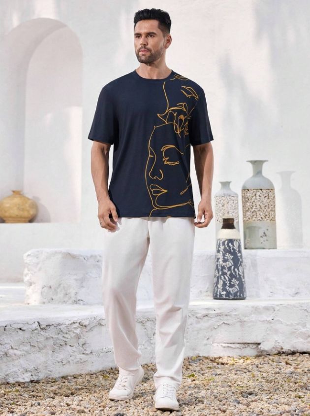 Camisa casual manfinity kasua