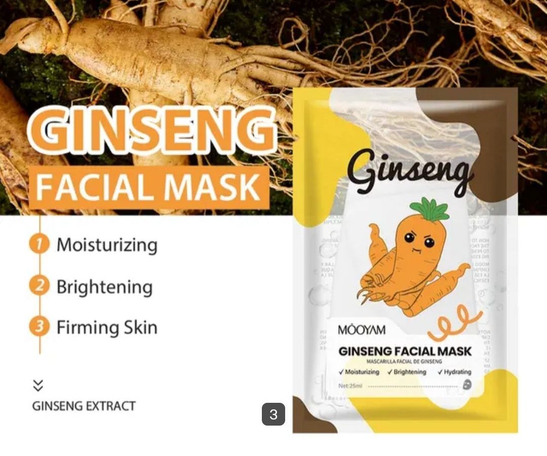 Mascarilla de jengibre