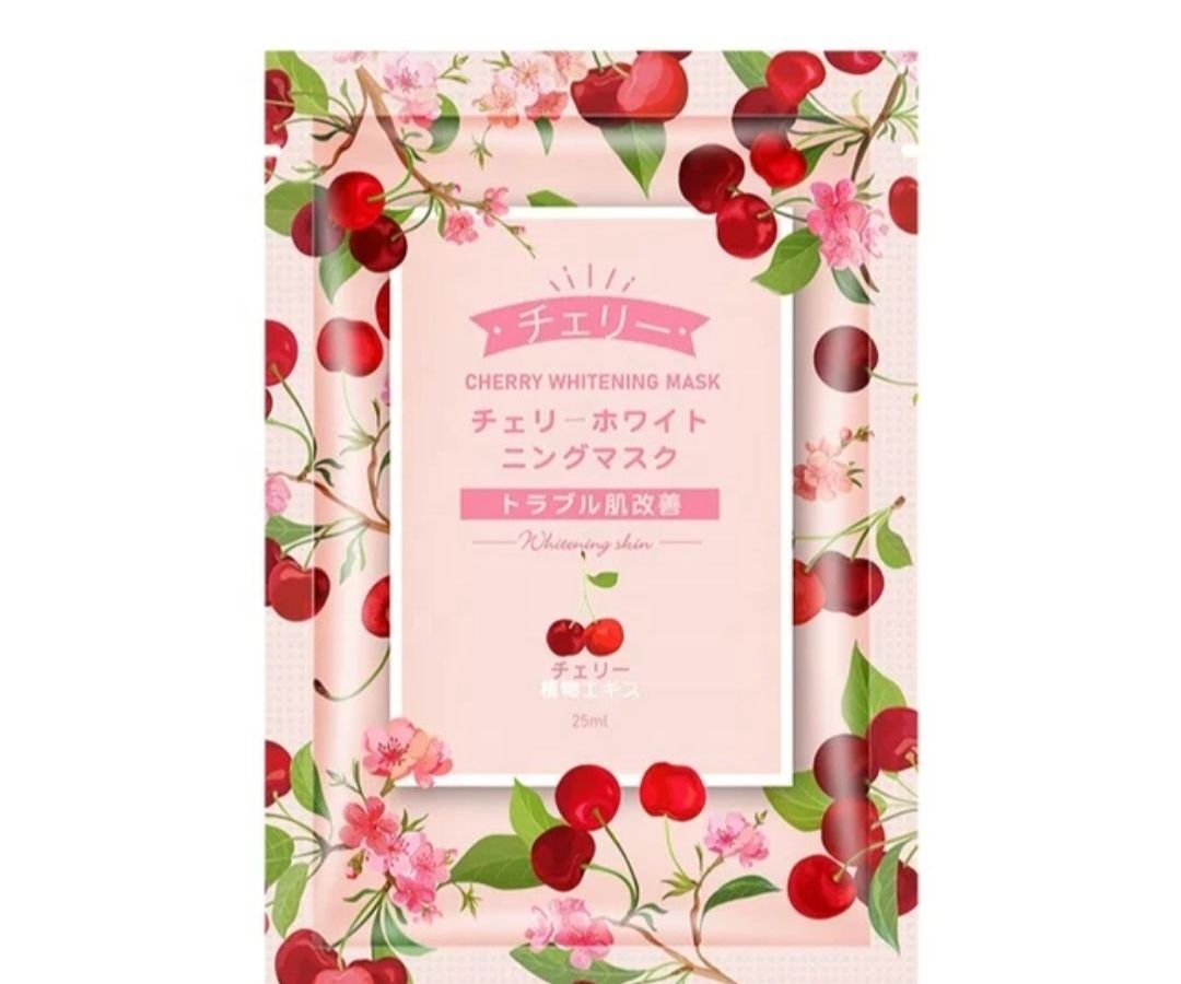 Mascarilla de cereza