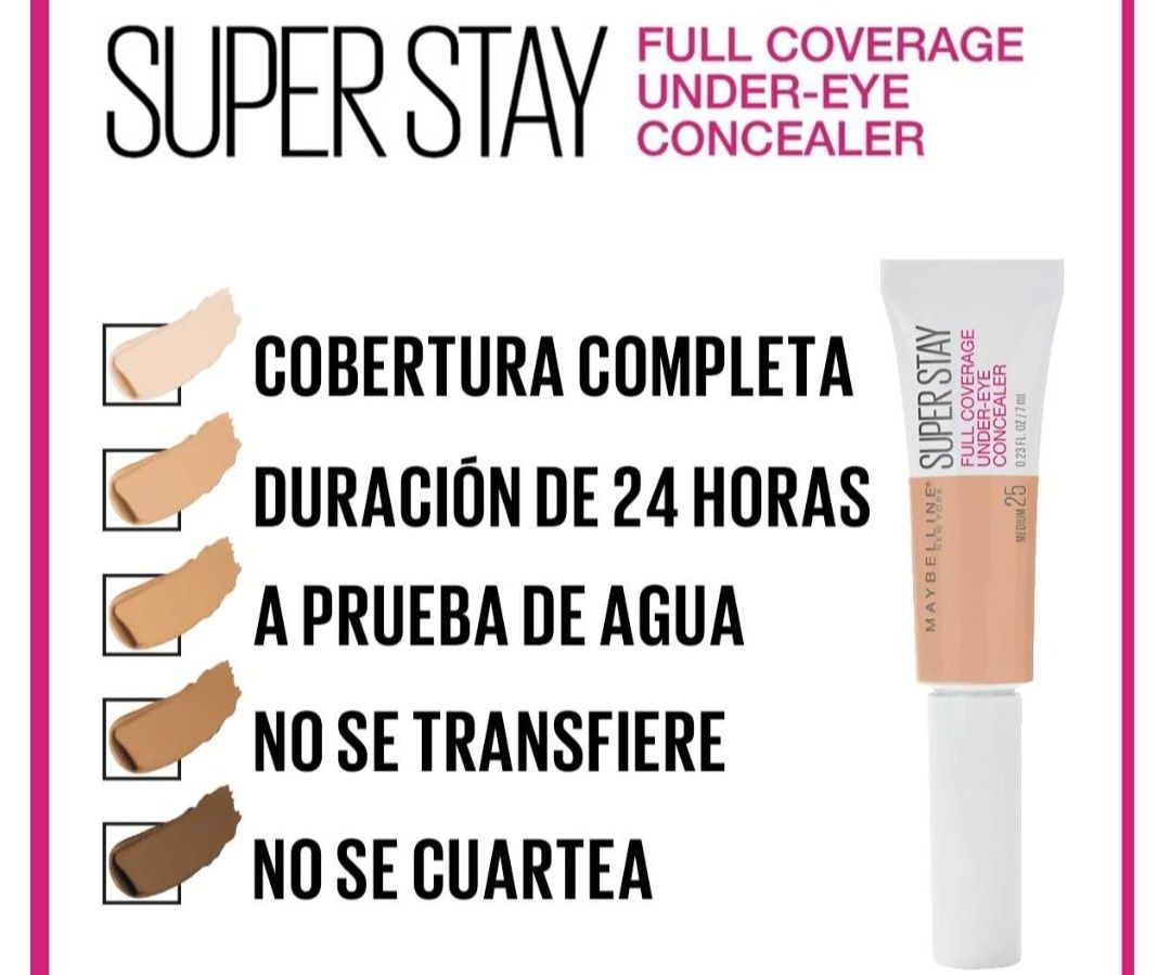 Correctores Maybelline NY Superstay 24 hrs