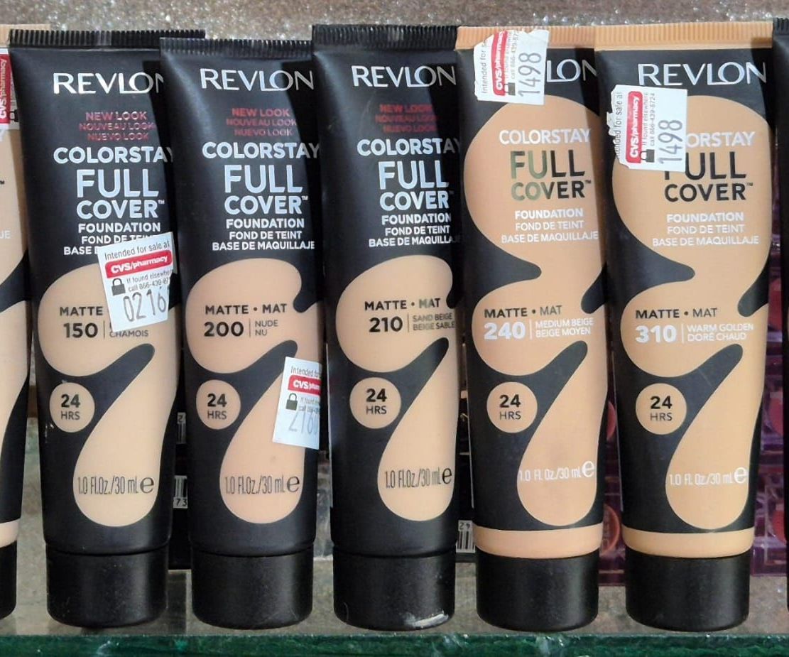 Bases Revlon Colorstay Full Cover