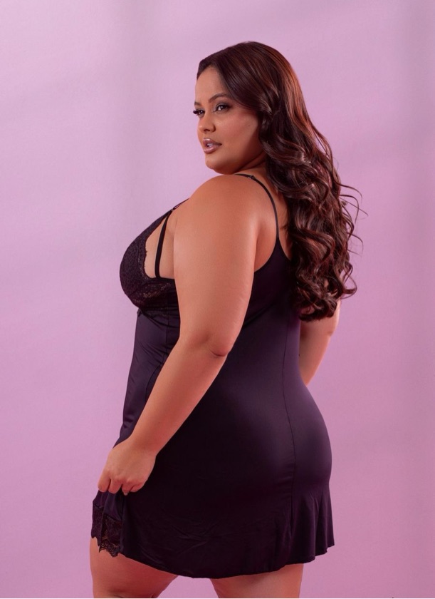 Camisola Plus Size Eliana