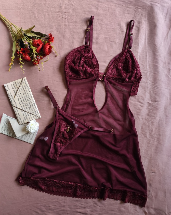 Camisola Angel/Vinho