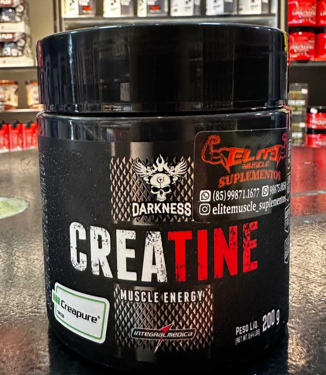Creatina Darkeness Creapure 200g