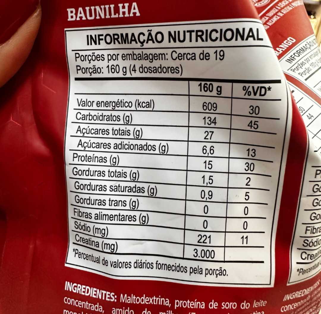 Creamass 3 kg S/BAUNILHA