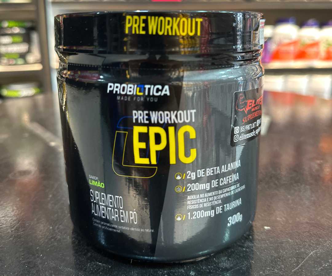 Pré treino Epic 300g S/LIMÃO