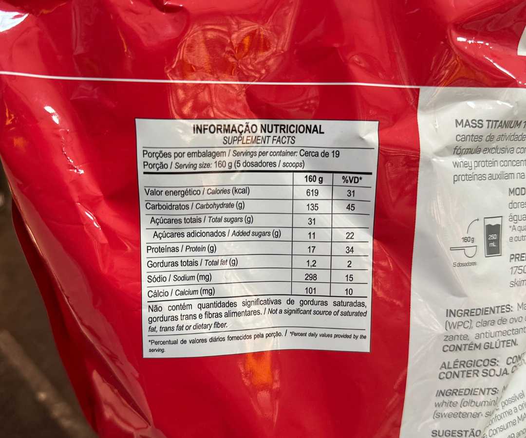 17500 Max 3kg S/BAUNILHA