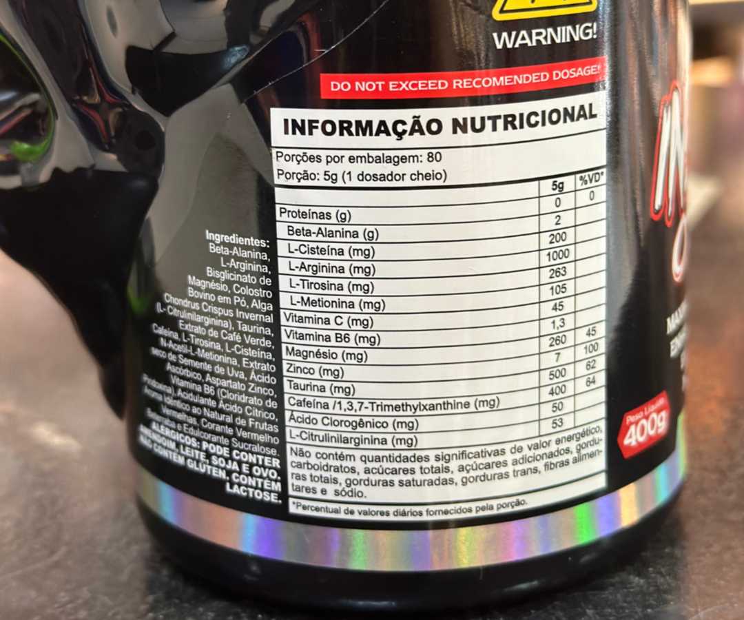Insane original 400g S/FRUIT PUNCH