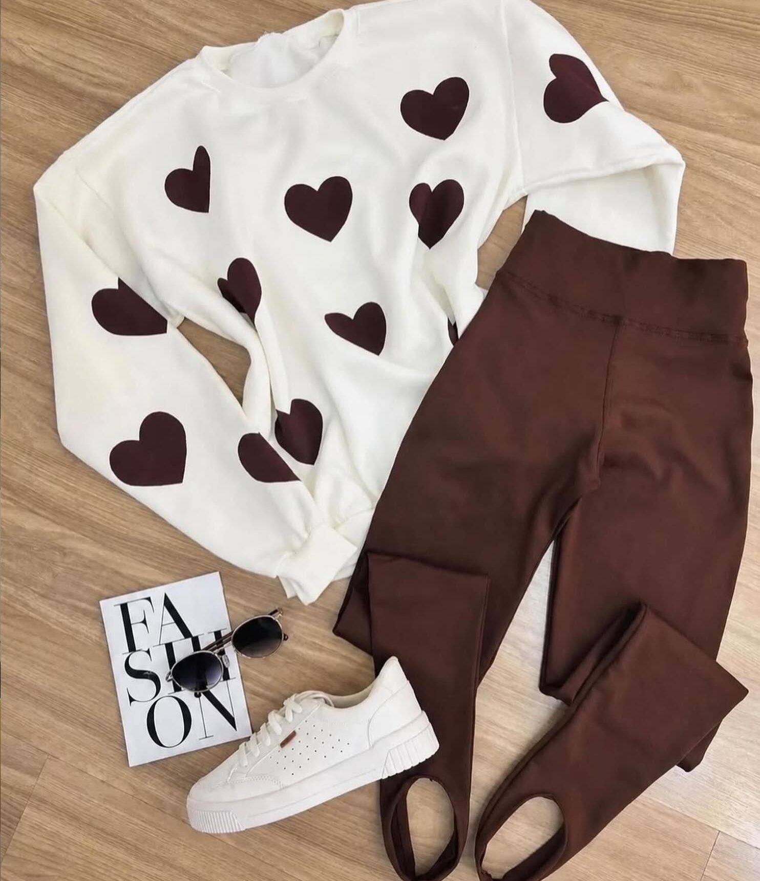 Calça Legging Pezinho P M G GG
