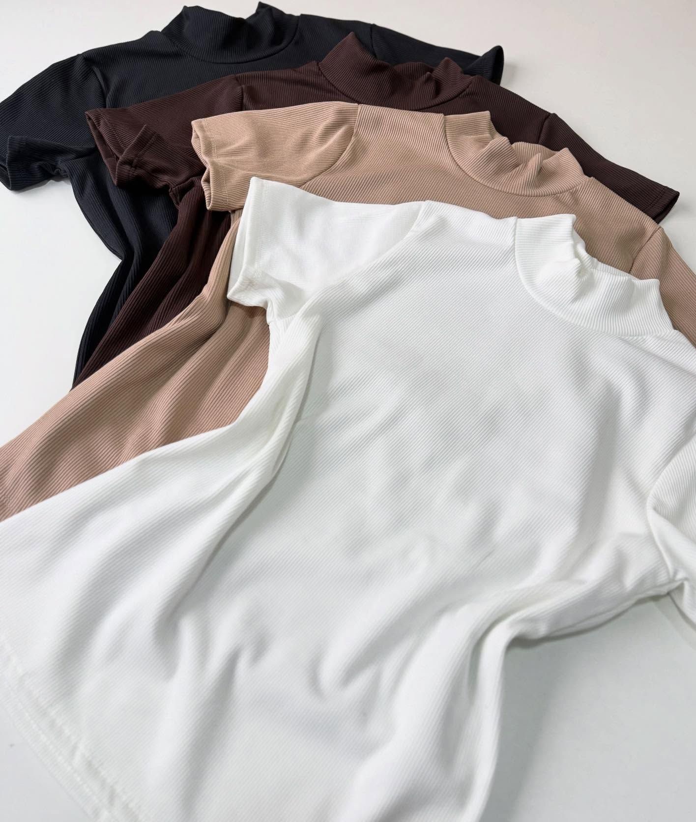 Blusa Gola Manga Curta Ribaninha