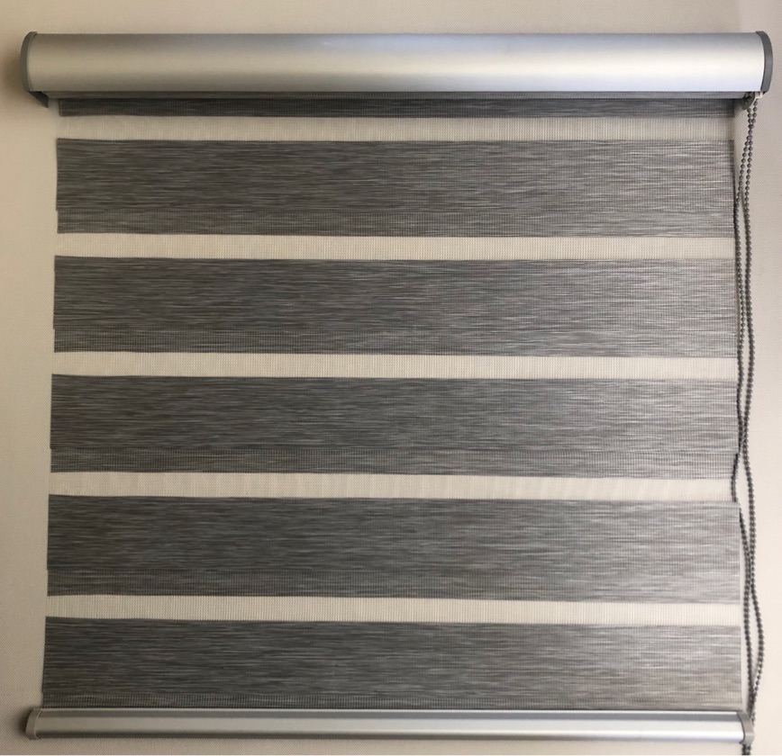 Sheer elegance plus color Grey wood