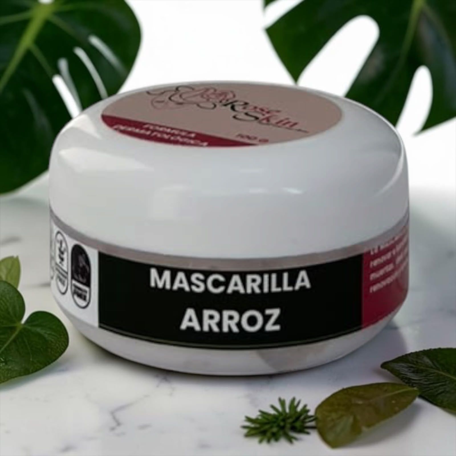 Mascarilla Facial Arroz | ROSE SKIN