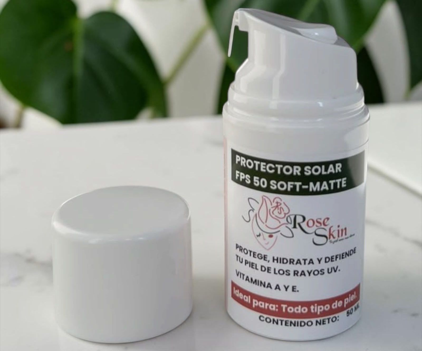 Protector Solar FPS 50 Soft-Matte | ROSE SKIN