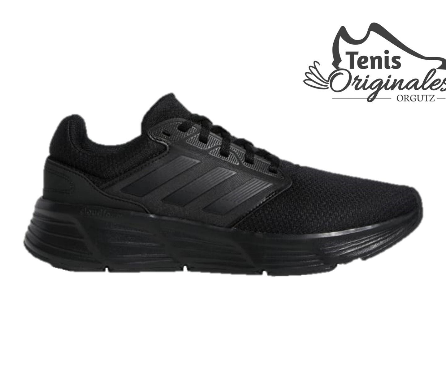 ADIDAS GW4138 #27.5 GALAXY 6 W/M NEGRO