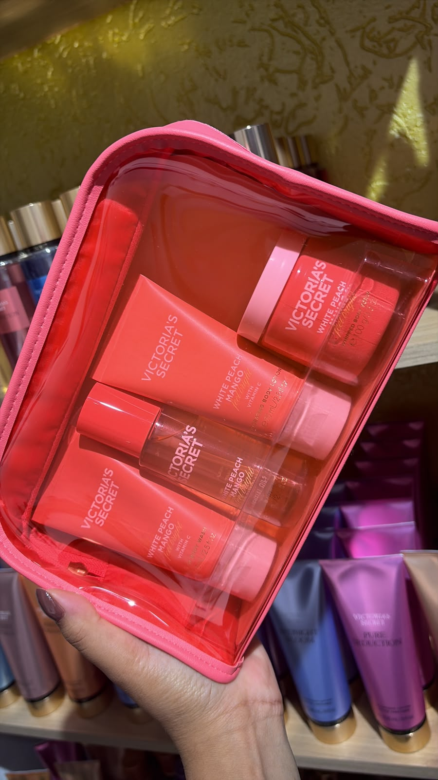 Kit Victoria's Secret White Peach Mango
