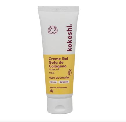 KOKESHI - Creme Gel Facial Gota de Colágeno