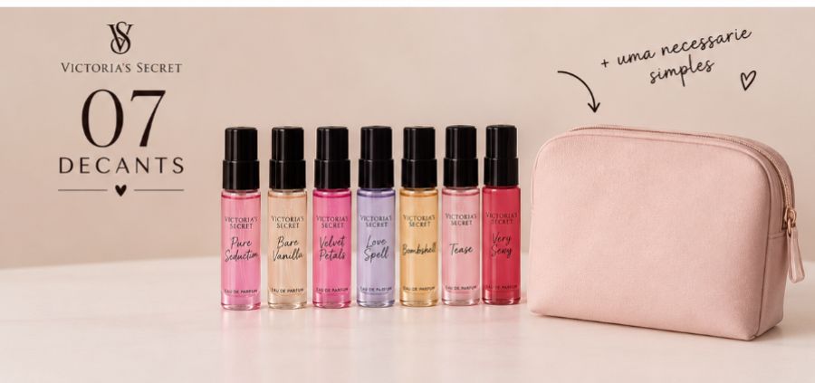 Kit Premium Victoria's Secrets - 07 Mini + Necessaire