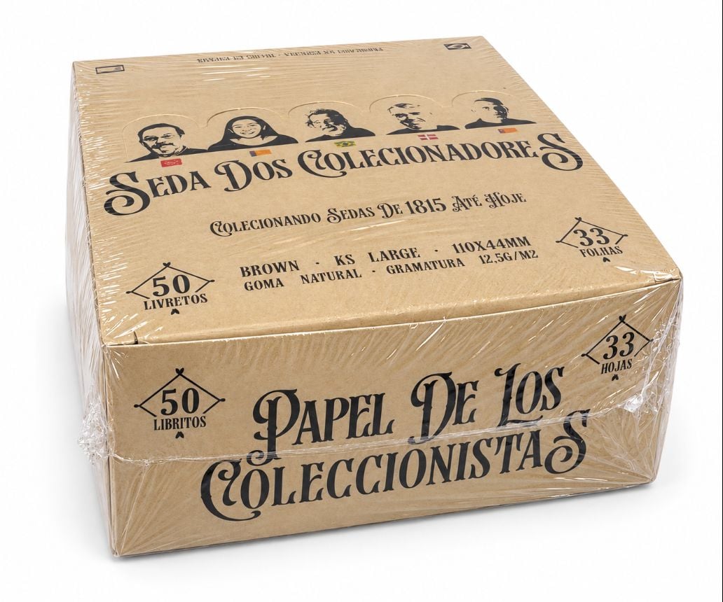 . Seda Brown dos Colecionadores - Caixa c/ 50