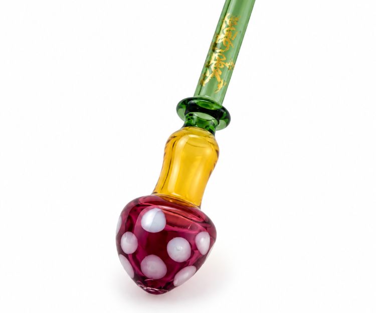 . Piteira Vidro Cogumelo Sato Glass