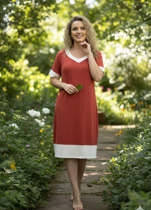 Vestido Casual viscolycra