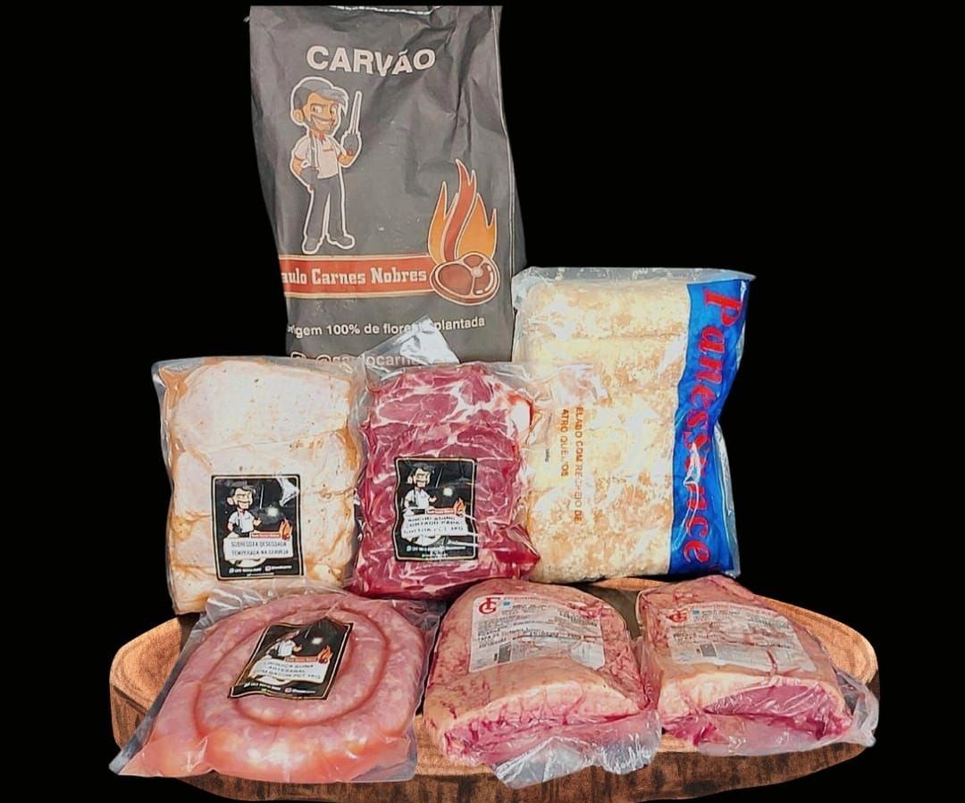 KIT CHURRASCO COM PICANHA
