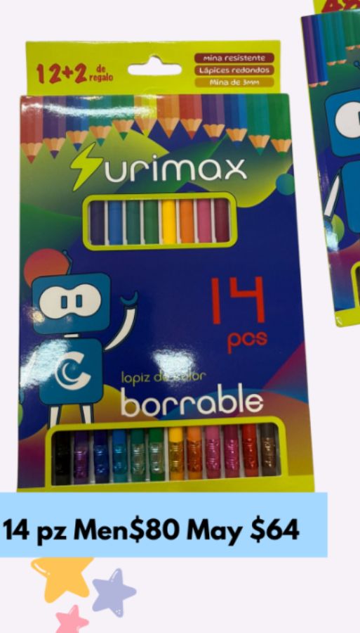 Colores 14pz