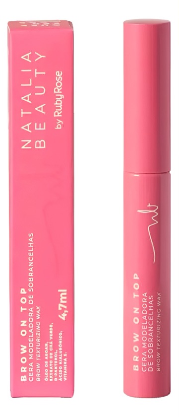 Cera Modeladora Sobrancelhas - Natália Beauty - Ruby Rose