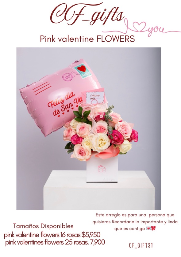 Pink Valentine Flowers β¨πβ₯οΈππΈ