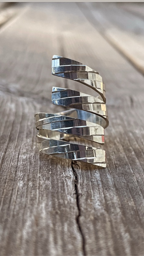 Anillo Espiral de Espejos