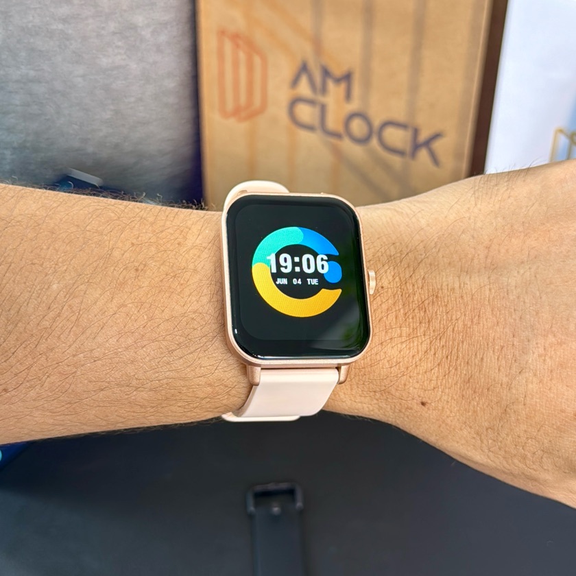 Smartwatch Colmi Pulse Rosé Gold - Chamadas, treinos, notificações e muito mais... (cópia)