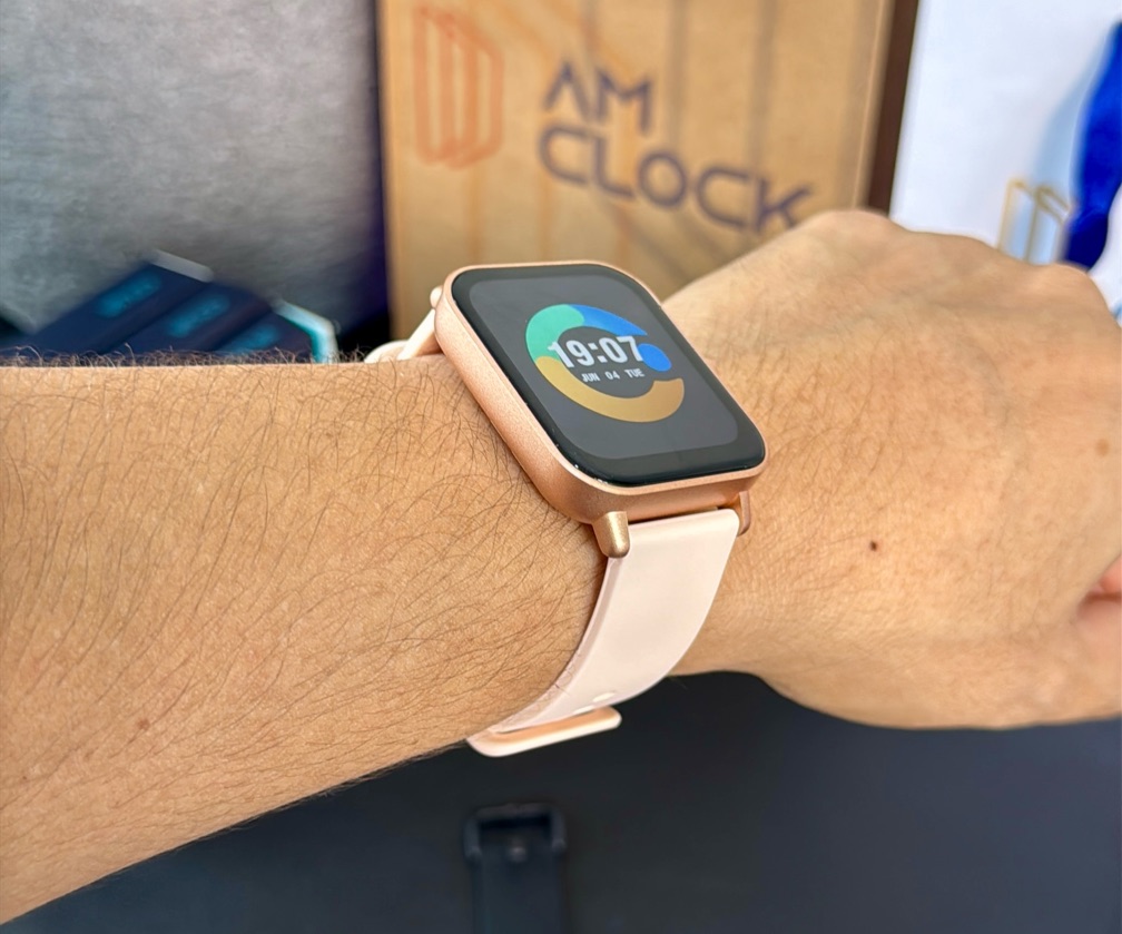 Smartwatch Colmi Pulse Rosé Gold - Chamadas, treinos, notificações e muito mais... (cópia)